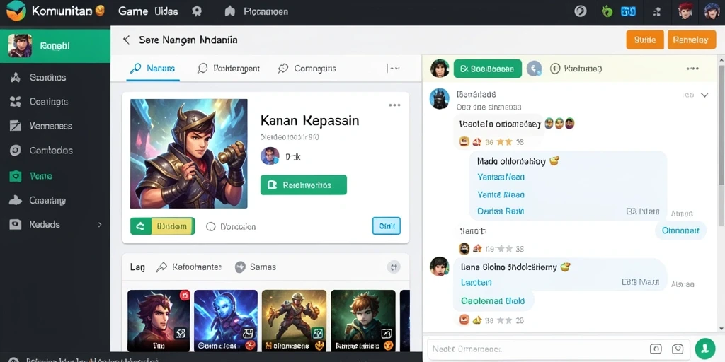 Sistem keamanan yang menjaga data pribadi para pemain.