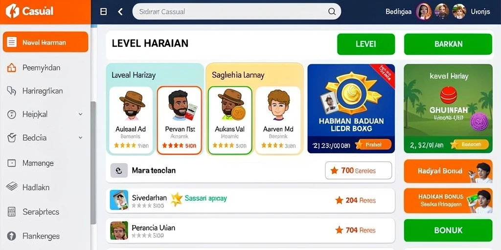 Beragam pilihan permainan kasino untuk dinikmati.
