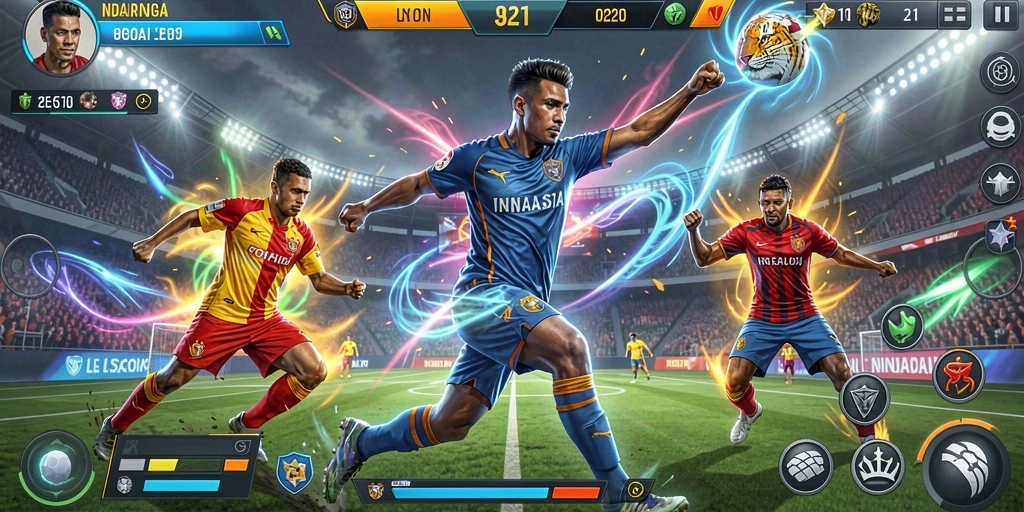 Mode multiplayer yang memungkinkan bermain bersama teman.
