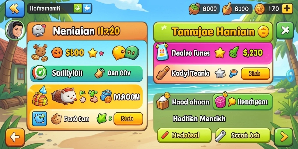 Tangkapan layar ketiga memperlihatkan mode multiplayer dengan pemain lain.