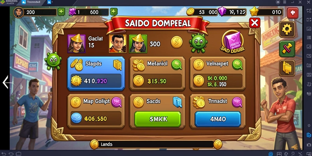 Sistem reward yang menarik untuk pemain.