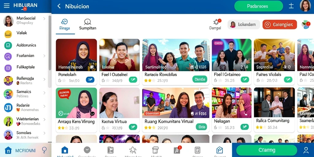 Karakter yang unik dengan kemampuan yang berbeda.