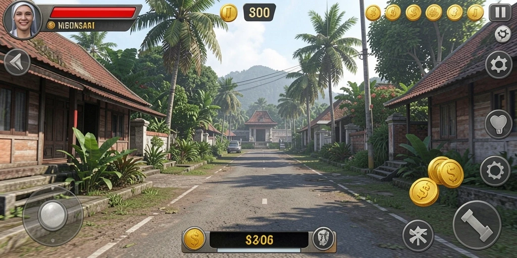 Tantangan menarik di setiap level yang berbeda.
